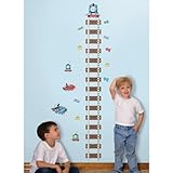 Roommates Rmk1126Gc Thomas And Friends Peel & Stick Growth Chart [並行輸入品]