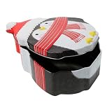 Alasum クリスマス ペンギン柄 ブリキ缶 フタ付き キャンディ クッキー 収納容器 属製 ホリデー お菓子入れ ビスケット缶 プレゼント包装に 適したデザイン