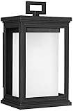 Murray Feiss Lighting OL12900TXB Roscoe - 11.50" One Light Outdoor Wall Lantern, Textured Black Fini