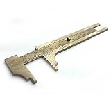 Kaufhof AJT-1255 0-4 Inch Sliding Gauge Brass Vernier Caliper by Kaufhof