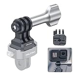 Ulanzi Falcam F22 クイックリリース マウントアダプター Gopro用 マウント アクションカメラ用 1/4ネジ 三脚用 アクションカメラマウントアダプター ゴープロ専用マウント アルミ合金素材 簡単取付 変換アダプター ミニ三脚 Hero13/12/11/10/9用 Osmo Action4/3/2に対応