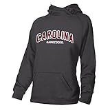 NCAA University of South Carolina W Asym Reduxフード、Large、チャコールヘザー