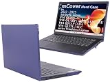 mCover ケース 2021-2025 14インチ Lenovo V14 G2 / G3 / G4 / G5 シリーズ Windows ノートブック PC (180°ヒンジ付き、他のLenovoモデルには適合しません) - ブルー
