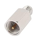 uxcell 　アンテナコネクタ　同軸アダプタ　RFコネクタ　SMAメス - FMEオス　メタル