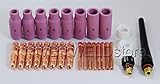 WP SR DB17 18 26 TIGコレット本体 コレット アルミナノズル 絶縁体カップガスケット 溶接機器アクセサリ TIG溶接トーチ用
