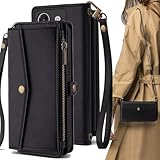 Xiaomi POCO M7 Pro 5G ケース 手帳型 POCOM7Pro5G ショルダーケース pocom7 pro 5g ストラップケース 通用 SIMフリー シャオミ POCO M7 プロ 5G カバー Xiaomipocom7pro5g 携帯カバー 耐衝撃 カード入れ 適用 case Cobeimisr ショルダー バッグ ストラップ 斜め掛け カード スマホケース ブラック