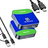 Nintendo Switch用キャプチャカード 4Kオーディオビデオキャプチャカード USB C 3.0 1080P 60FPS HDMIレコーダー ゲーム/ライブストリーミング/ビデオ会議用 Nintendo Switch/PS5/Xbox/OBS/カメラ/PC用
