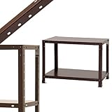 スマートラック NSTR-034 幅60×奥行30×高さ45cm 2段 ブラウン 40㎏/段