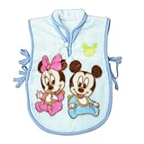 彌生 ディズニーえりつきポリエステルマイヤースリーパー(ブルー)