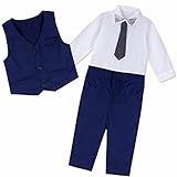(フィーショー)FEESHOW　２?７歳男の子フォーマルスーツ　子供コスチューム　子供服　ベビーコスチューム　長袖　お出かけ　可愛いベビー服　カバーオール　ベスト　記念撮影　お呼ばれ　結婚式　誕生日 