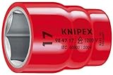 KNIPEX 98 47 17 1/2 17 Mm 1,000V Insulated Hex Socket [並行輸入品]