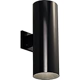 Progress Lighting P5642-31 6-Inch Up/Down Cylinder with Heavy Duty Aluminum Construction and Die Cas