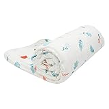 6重ガーゼ ベビーケット 湯上りタオル 子供用 タオルケット ひざ掛け ふわふわガーゼタオル 子供バスタオル 120cm*120cm キッズ用ブランケット 毛布 通気性が良い highdas R-2