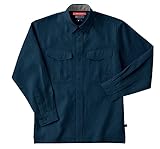 ホシ服装【夏用長袖シャツ】 #783 ダークネイビーサイズ:5L