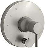KOHLER K-T8979-4-BN Toobi Rite-Temp Valve Trim with Diverter, Valve Not Included, Vibrant Brushed Ni