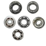 シマノ 13 ステラ SW 5000 ラインローラー ベアリング 各種 外径8mm-内径4mm-厚さ3mm 2個セット (セラミックベアリンタイプS 外径8mm-内径4mm-厚さ3mm)