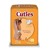 Cuties Premium Baby Diapers, Size 6, Pk/23 by Cuties