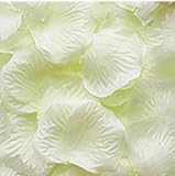 Ｓherry　1000個のアイボリーシルクローズ花びらの花束人工花のウェディングパーティー通路の装飾テーブルは、コンペティワンダーランドモール