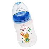 Baoblaze ベビー哺乳びん　哺乳びん本体　ベビー哺乳瓶　赤ちゃん　授乳用ボトル　ボトル　ベビー食事用品　180ml　全3色 - 青