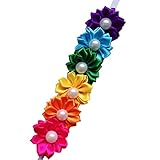 Ochine　新生児 赤ちゃん　ベビー キッズ ヘアバンド　新生児ヘアバンド　ガールズアバンド　出産祝い　赤ちゃんもオシャレに♪　リボン+エラスティック生地　弾力性　2種類選択 (＃B)