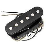 Musiclily 10.4mm テレキャスターピックアップ PU Teleエレキギターブリッジ用、クローム