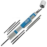 Commando Precision Pocket Screwdriver Set with 5 Flat Blades, 3 Phillip Blades, Scribe/Awl & Punch, 