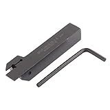 uxcell 内部スレッド切りバー 旋削工具ホルダ 　スチール製ブラック　MGEHR1616-1.5 CNC