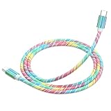 タイプc ケーブル 1.2m PD60W急速充電 usb c ケーブル ファション かわいい cタイプ =高速データ転送 高耐久 断線防止 タイプシー 充電コード