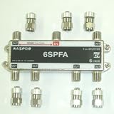 マスプロ電工 マスプロ電工 1端子電流通過型 6分配器 6SPFA 6SPFA