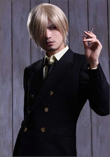 One Piece サンジ 風 ウィッグ コスプレ 仮装 通販 Amazon