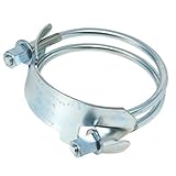 サクションホースバンド パワーロックバンド 右巻 鉄製(材質：SS) 呼径75mm