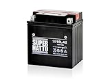 【初期補充電済み】SUPER NATTO バイク用バッテリーSB10L-A2（YB10L-A2,GM10Z-3A,FB10L-A2,YB10L-A互換） 密閉型 メンテナンスフリー