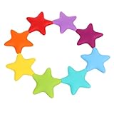 Lovoski スター型　シリコーン　おしゃぶり　赤ちゃん　ブレスレット　歯がため　歯固め　おもちゃ　カラフル