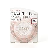 セザンヌ うるふわ仕上げパウダー03 ルーセントクリア 5.0g ルースパウダー クリアタイプ 毛穴ぼかし 毛穴カバー 崩れ防止