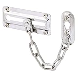 Prime-Line Products U 9908 Chain Door Guard with Brass Keepers and Steel Chain, Chrome Finish [並行輸入品