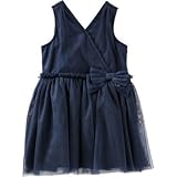 OSHKOSH(オシュコシュ) 2ピースラッフルチュールドレス ネイビー ワンピース 18ヶ月【並行輸入】