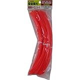 バクマ 取替用ナイロンコード 角 2.4mm角×24cm 100本入り