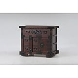 うづくり風民芸車ダンス 木製 幅74cm 引き出し収納 ST-153X