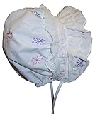 N 'iceキャップBaby Girls Puffy Eyelet Bonnet With Elastic Back US サイズ: M カラー: マルチカラー