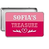 SofiaのキュートハートTreasureボックス: Small Rectangle Storage Tin No Size グレー 1194802No Size