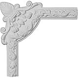 Ekena Millwork PML13X13AR Artis Panel Molding Corner, 13-Inch x 13-Inch [並行輸入品]