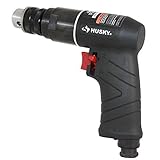 Husky H4310 3/8 in. Reversible Power Drill Air Less Noise and Longer Life Tool [並行輸入品]