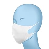 COVER WORK 不織布立体3層マスク8枚入 F ホワイト FT-905