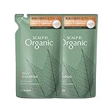 [2点セット]スカルプD オーガニック シャンプー メンズ 詰め替え用 オイリー 脂性肌用 300mL