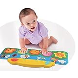 Dimple Flower Kick & Touch Musical Baby Piano Mat [並行輸入品]