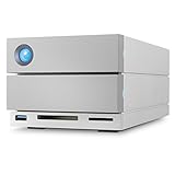LaCie ラシー 外付けHDD ハードディスク 8TB 2Big dock USB-C Mac/Windows対応 [ ドッキングステーション機能搭載 ] 国内正規代理店品 5年保証 2HE9P7