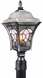 Special Lite Products Abington F-2980-SW Medium Post Mount Light, Swedish Silver [並行輸入品]