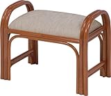 籐立ち上がりスツール＆オットマン ＳＳｒｈ688