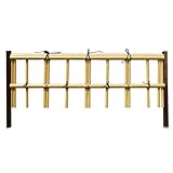 プラスチック竹垣　金閣寺垣　幅6尺×高さ2尺（W1800×H600）　国産品　完成品