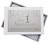 1st Anniversary, Mini Photo Album, Memories of This Year